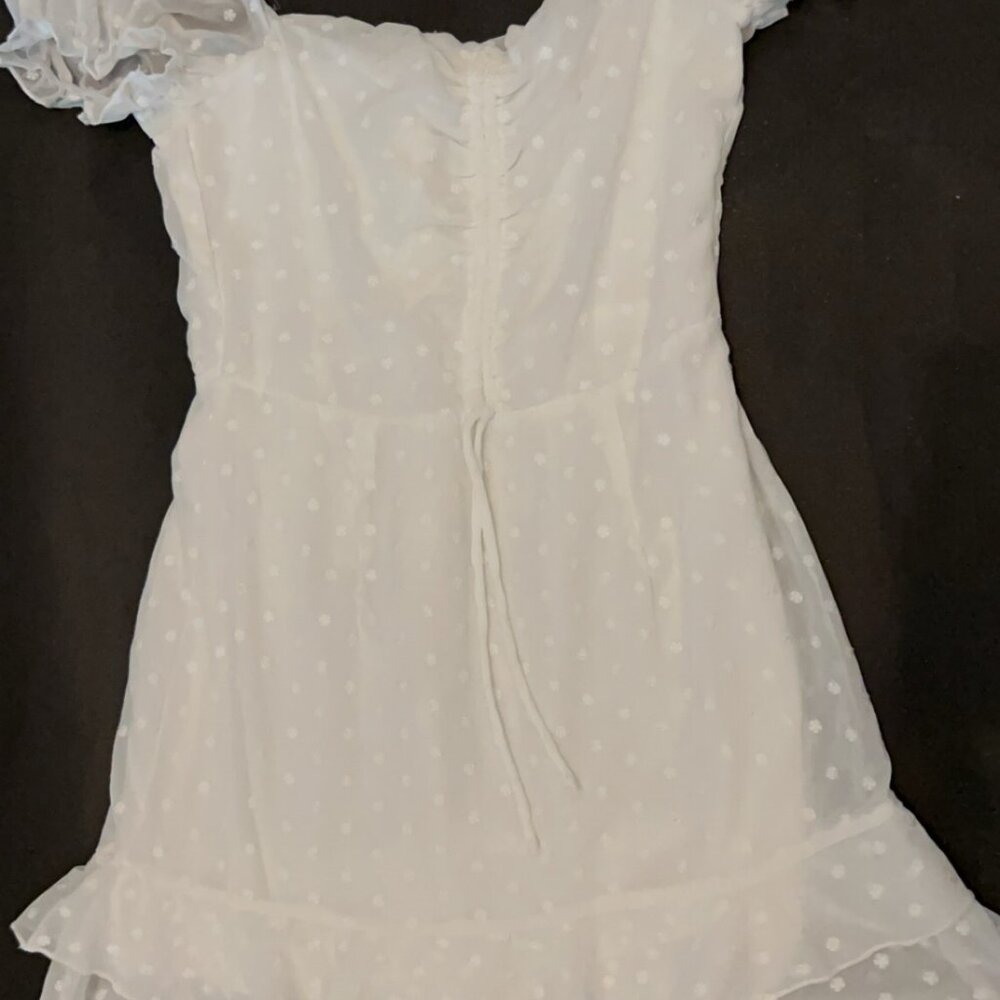 Princess polly white mini dress